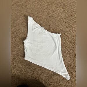 Garage One Shoulder asymmetrical top